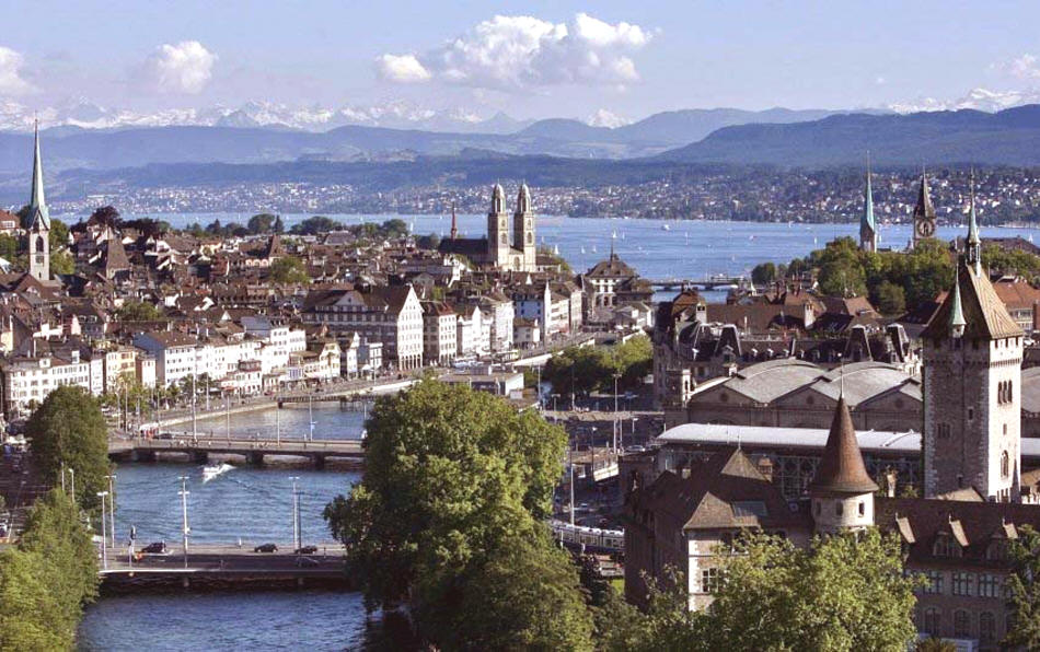 Zürich, Altstadt, Limmat